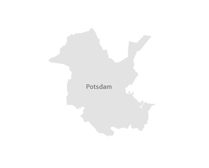 Potsdam Karte